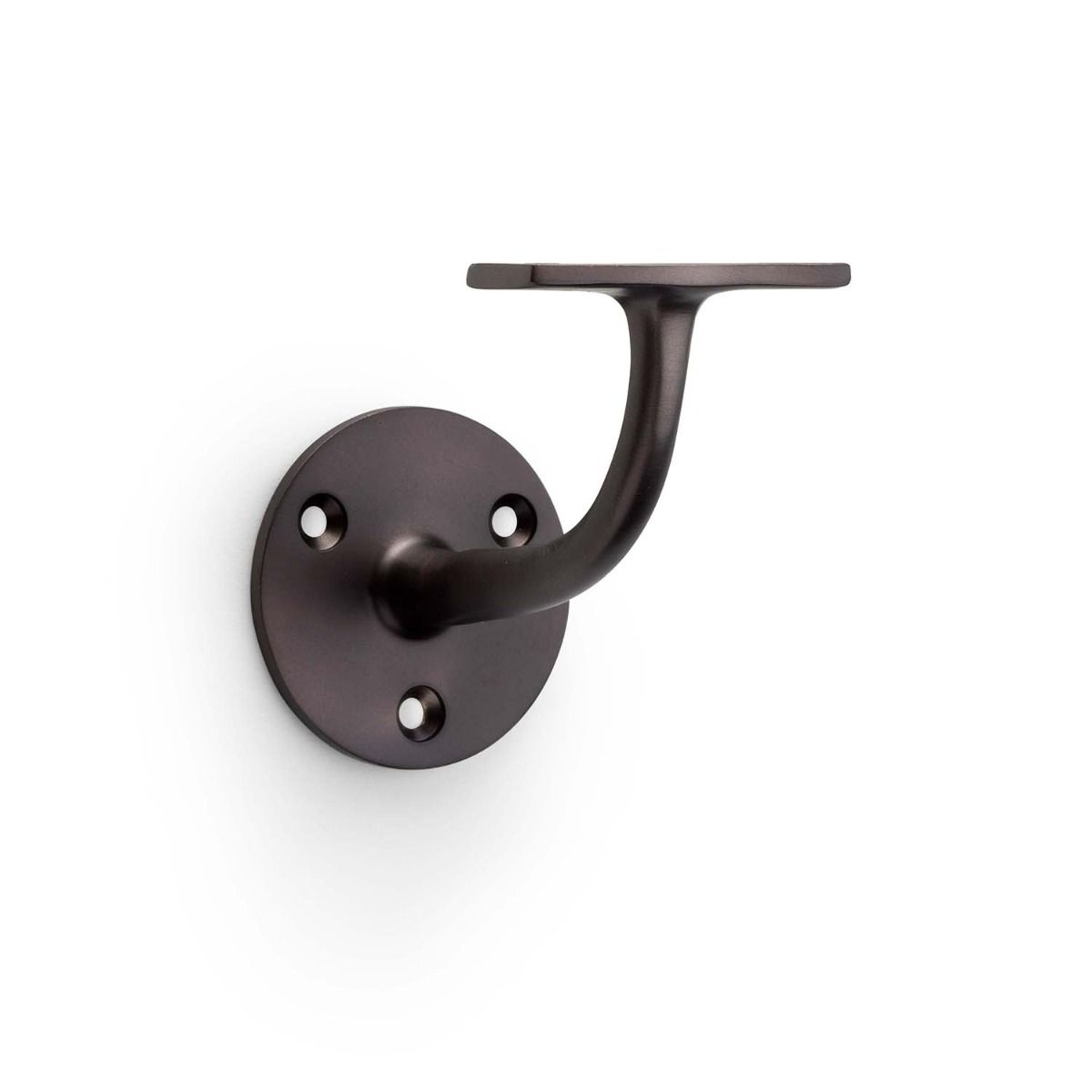 Alexander and Wilks 80mm Dark Bronze Handrail Bracket | AW750DBZ