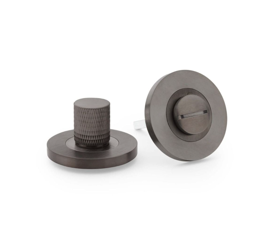 Alexander & Wilks Dark Bronze PVD Knurled Turn and Release | AW790DBZPVD