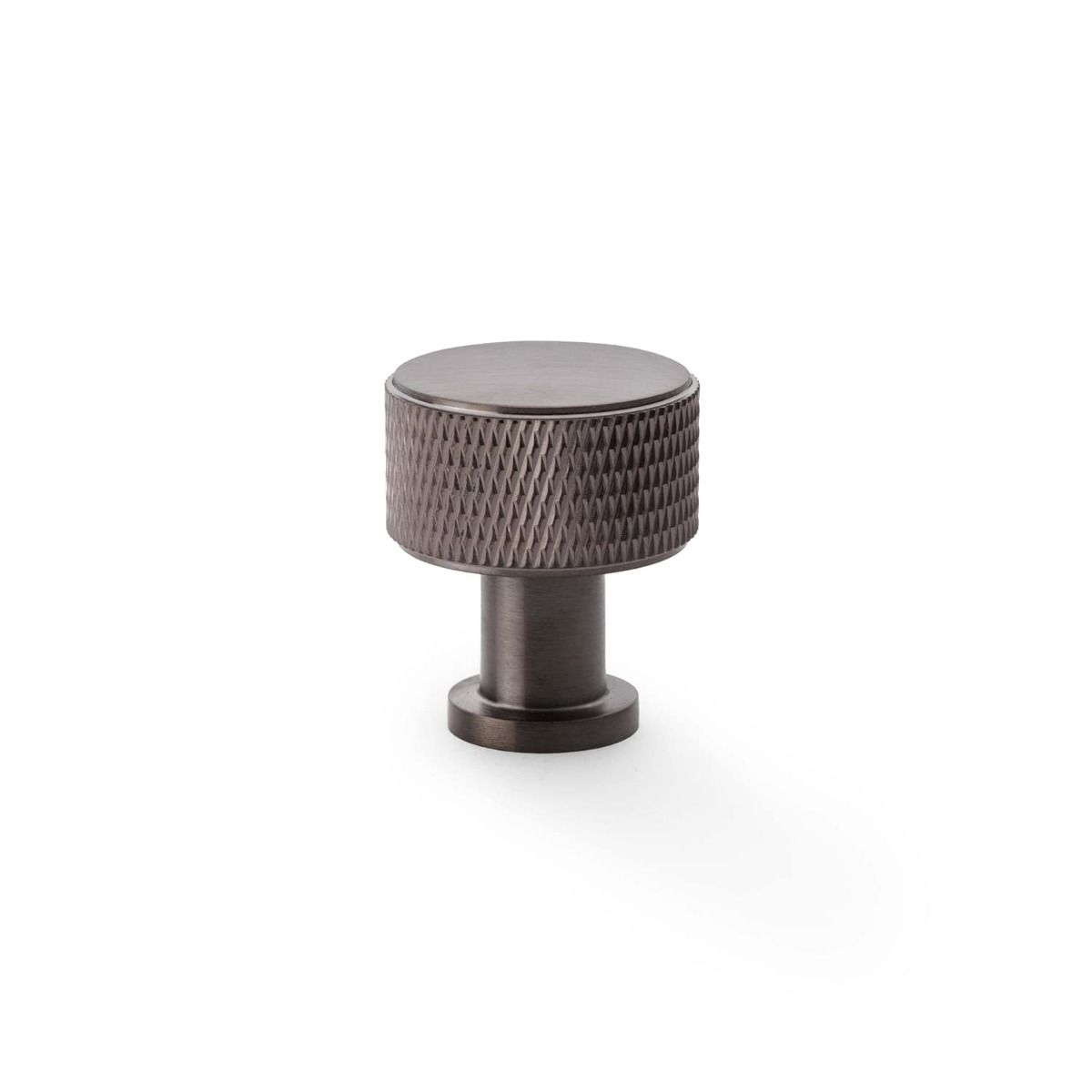 Alexander and Wilks Dark Bronze PVD 29mm Lucia Knurled Cupboard Knob