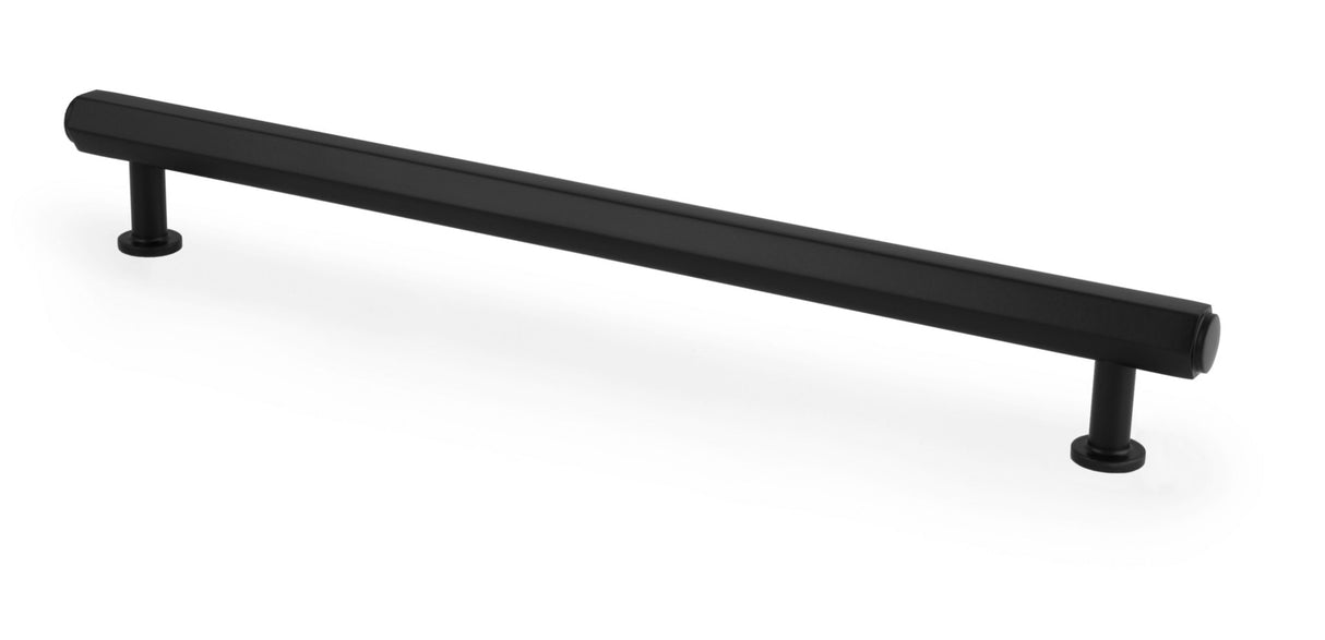 Matt Black 224mm Vesper Hexagonal Pull Handle | AW830-224-BL