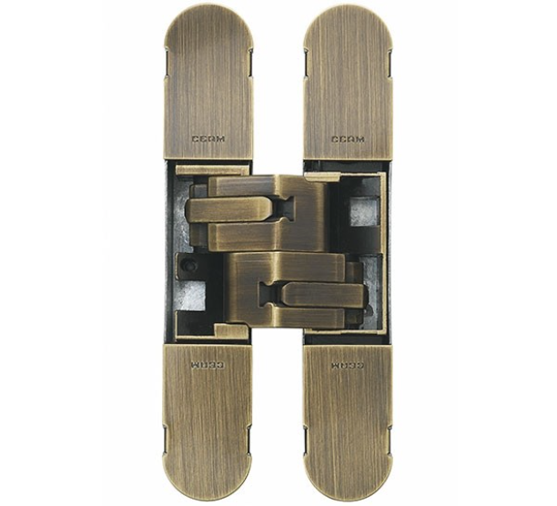 Ceam Antique Satin Bronze 134mm 3D Concealed Hinge 1130 | CI001130BRS00