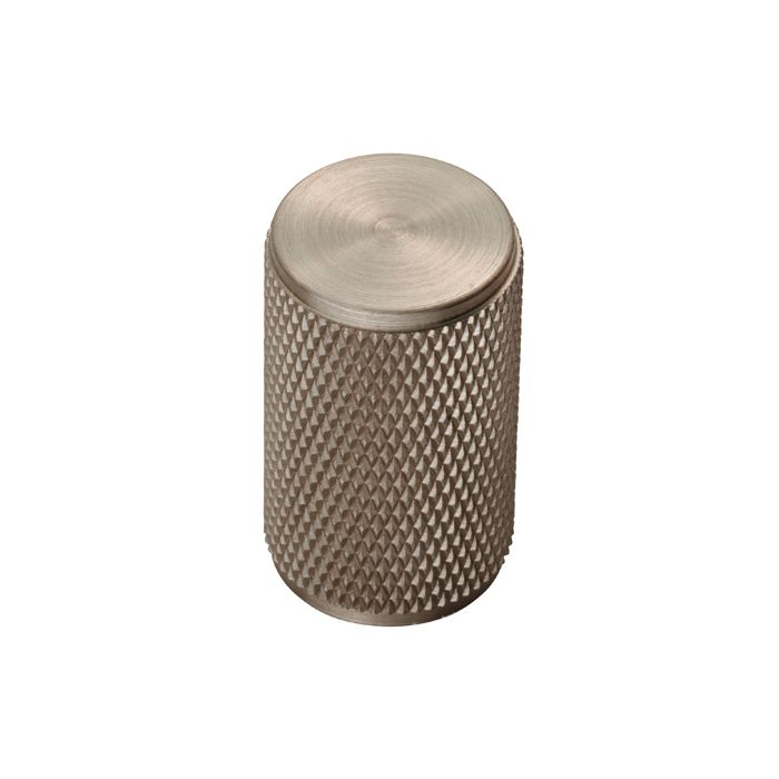 Satin Nickel 30mm Knurled Knob | FTD702SN