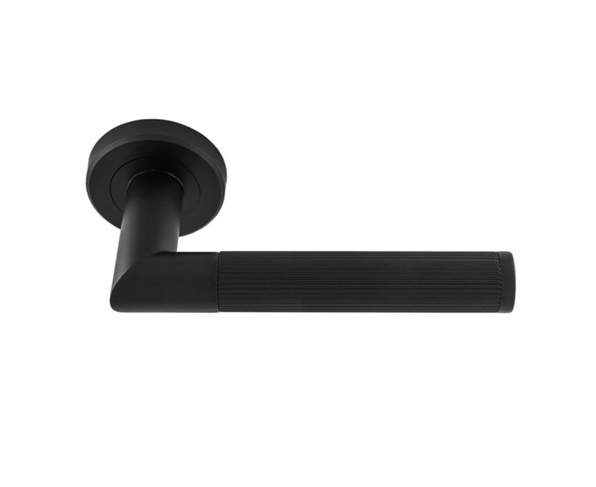 Set Matt Black Trend Lines Lever | SZM170MB
