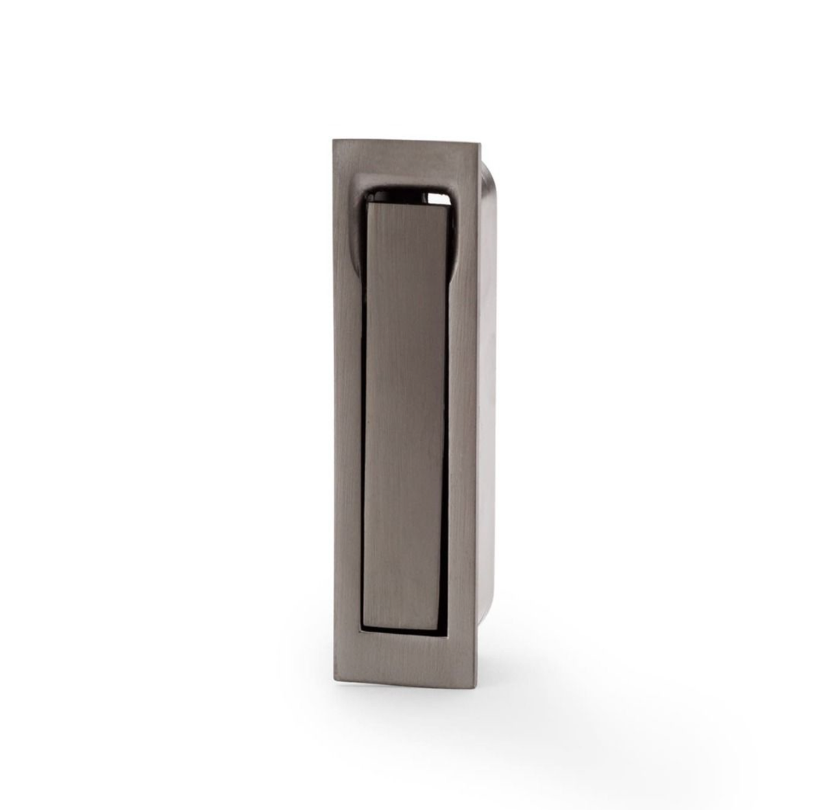 A&W Dark Bronze PVD Squared Sliding Door Edge Flush Pull | AW990DBZPVD