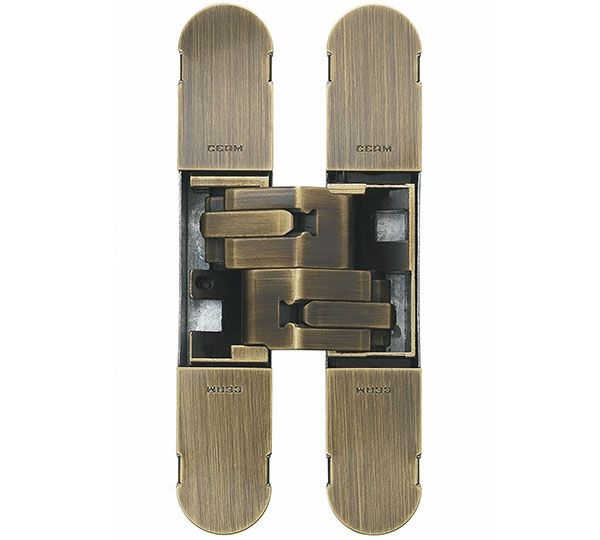 Ceam Antique Satin Bronze 130mm 3D Concealed Hinge 1230 | CI001230BRS00