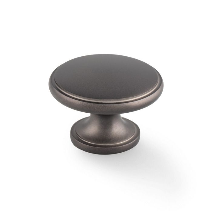 A&W Dark Bronze Cambridge Round Cupboard Knob | AW849-38-DBZ