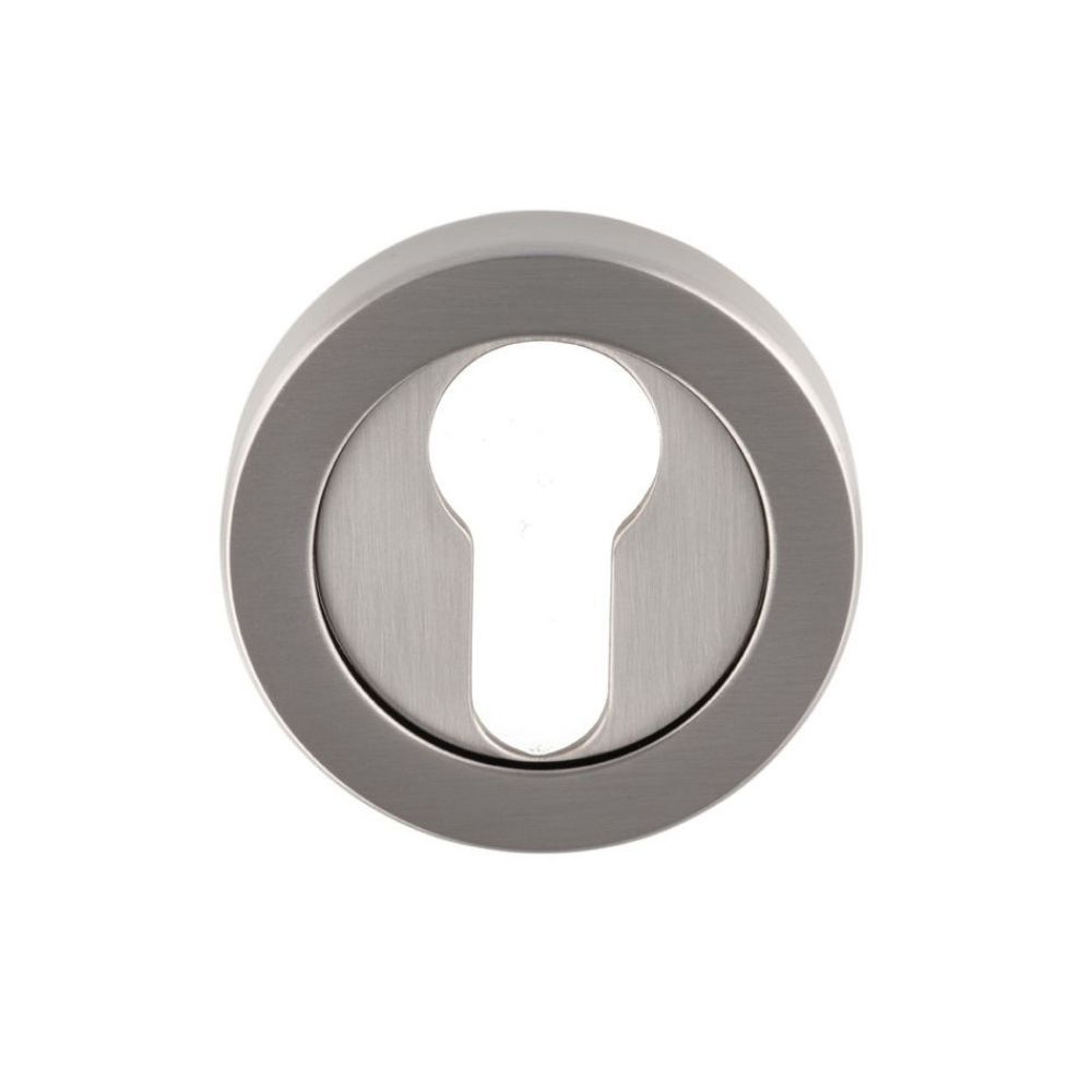 Carlisle Brass Satin Nickel Euro Escutcheon | EUL001SN
