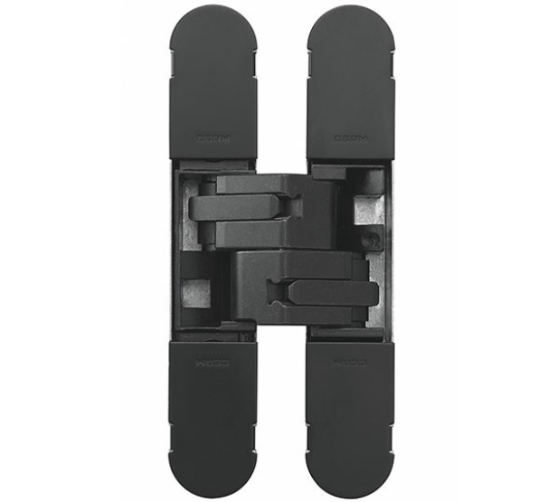 Ceam Matt Black Varnish 160mm 3D Concealed Hinge 1131 | CI001131VNO00