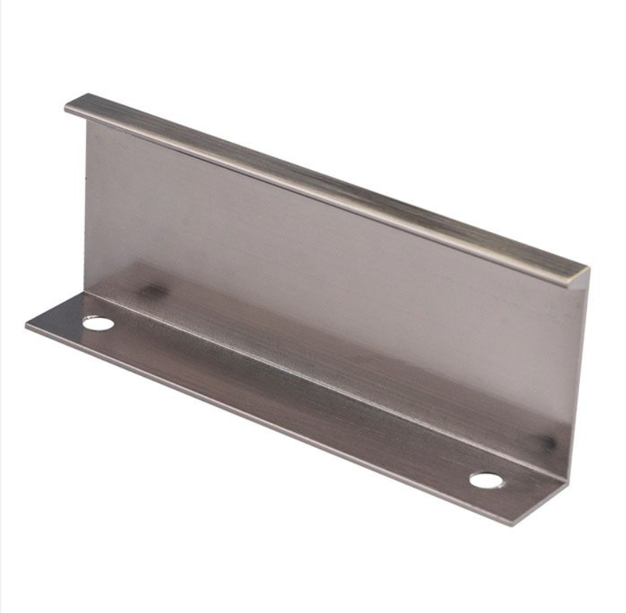 Antique Brass 100mm Squared Edge Pull | FTD302BAB