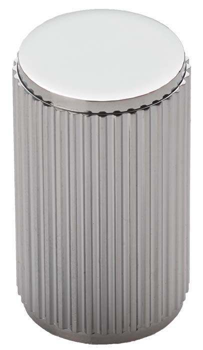 Polished Chrome 30mm Lines Knob | FTD712CP
