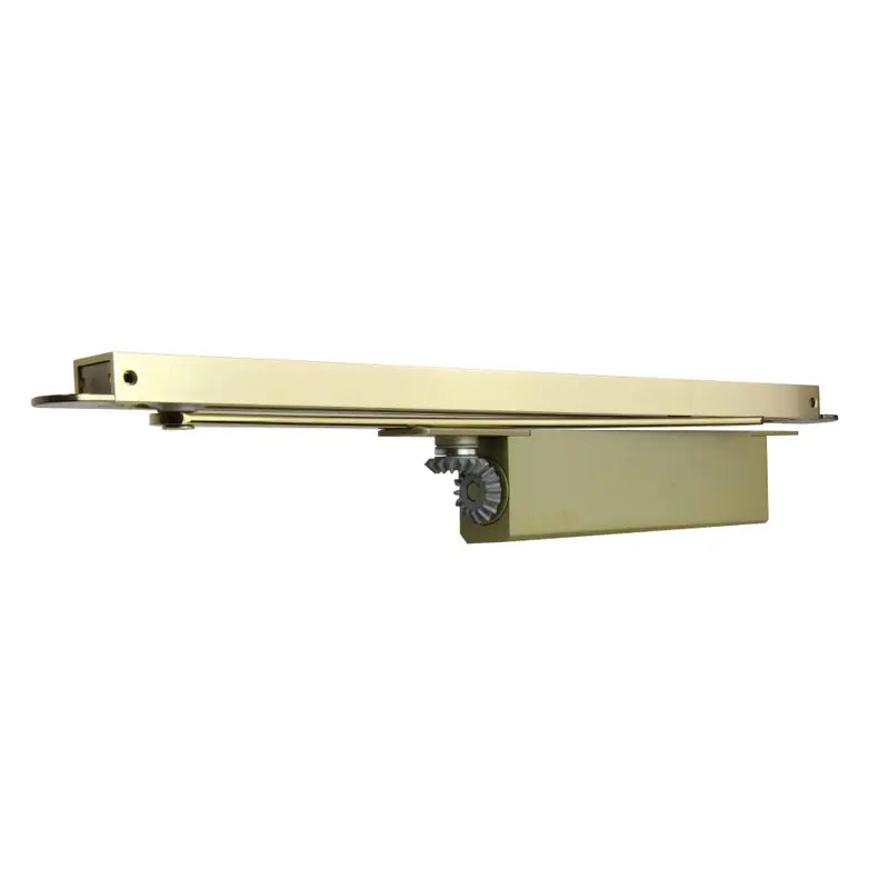 Rutland Satin Brass Designer Slide Arm Overhead Door Closer | TS.11204 SB