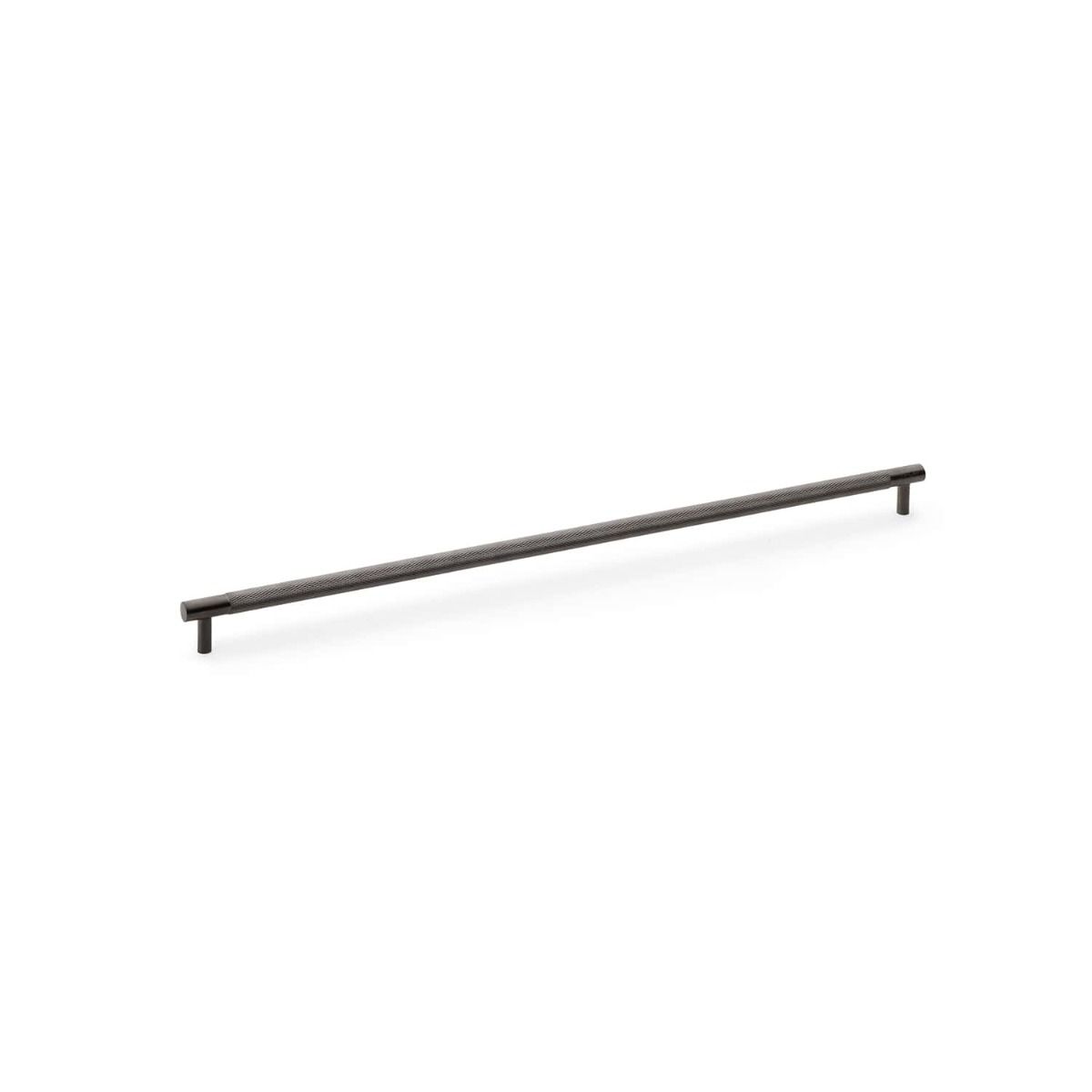 A&W Dark Bronze PVD Brunel Knurled T Bar Pull Handle c/c 448mm