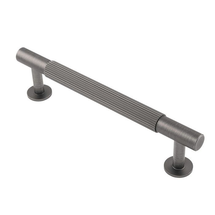 Anthracite 158mm Lines Pull Handle | FTD710BANT