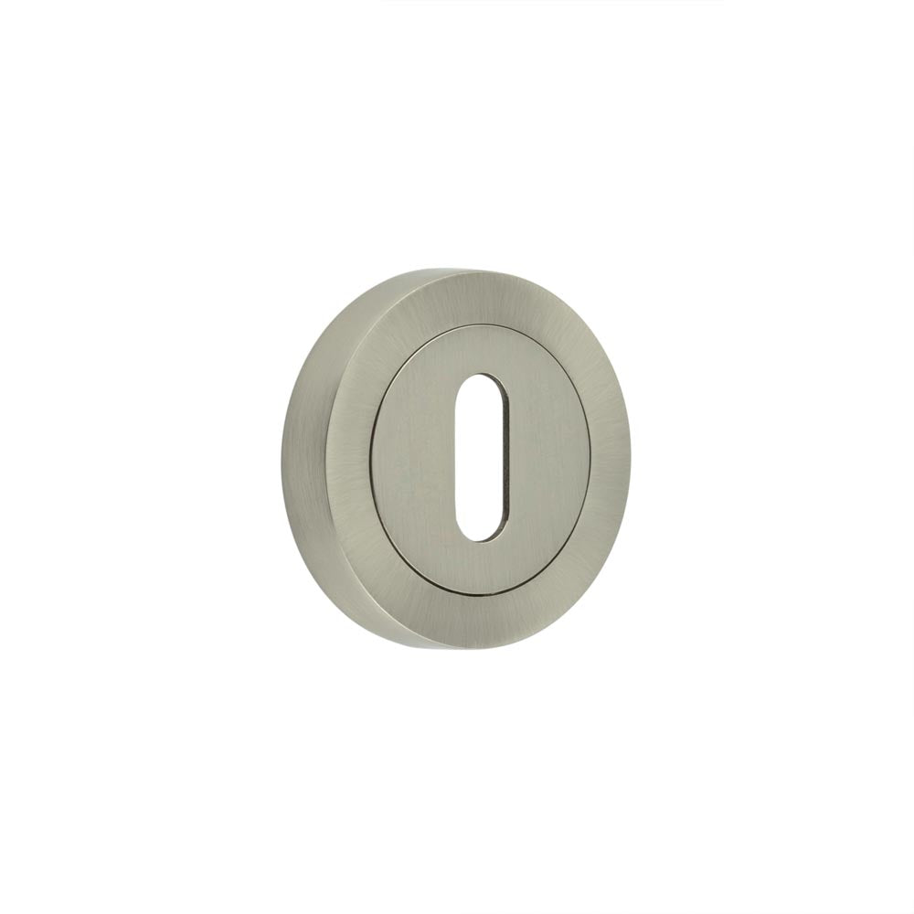 Jedo 50mm Satin Nickel Standard Escutcheon | JV503SN