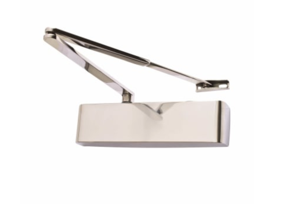 Rutland Polished Stainless Steel Designer Overhead Door Closer | TS9205PSS (11752)