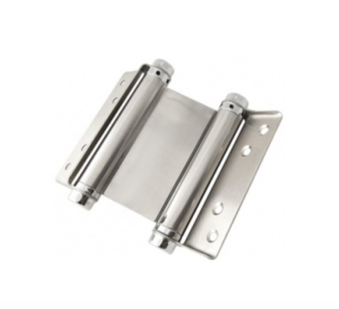 Eclipse 76mm Satin Stainless Double Action Spring Hinges | 14065