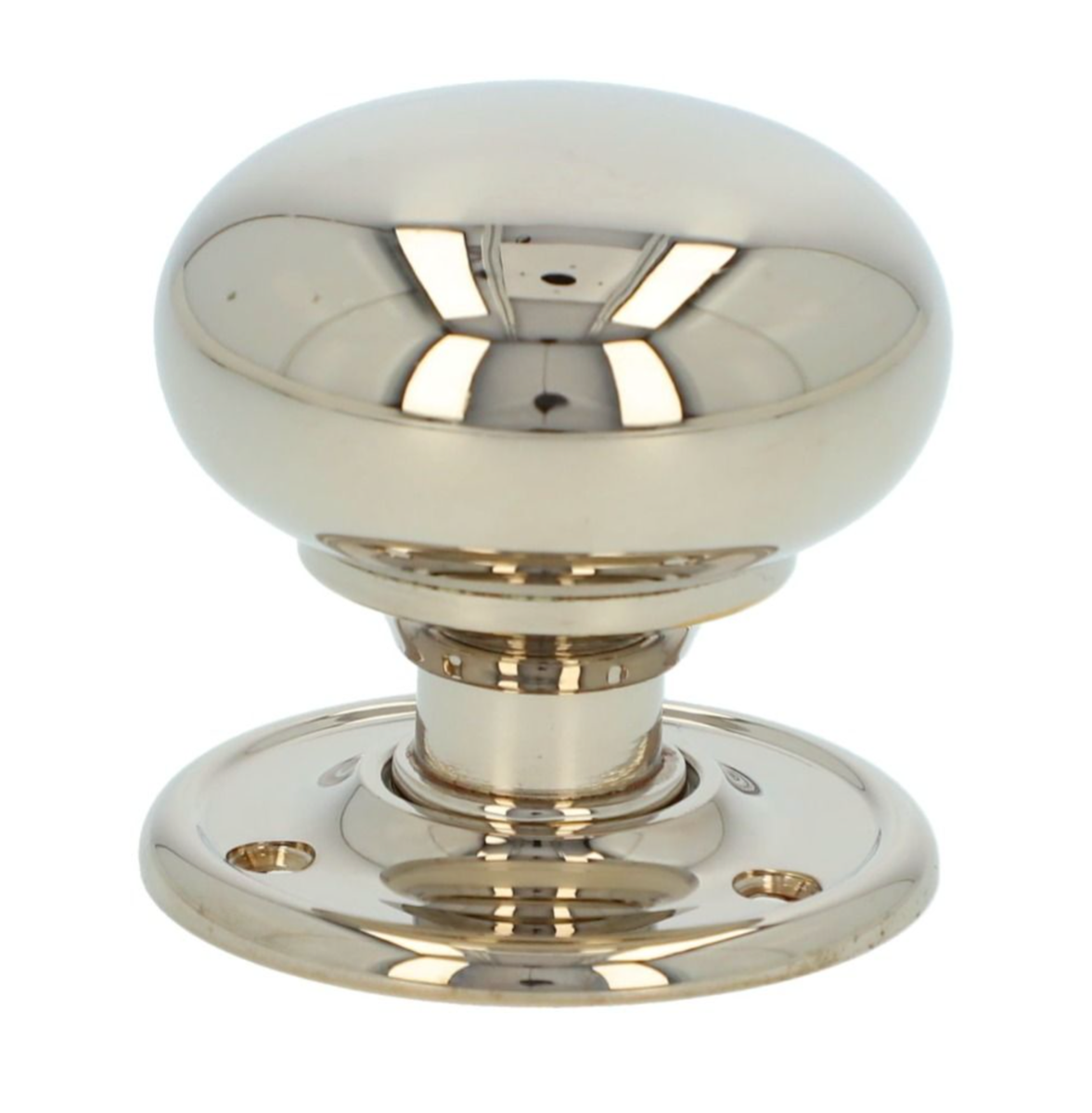 Set Alexander and Wilks Polished Nickel 51mm Kershaw Mortice / Rim Door Knob