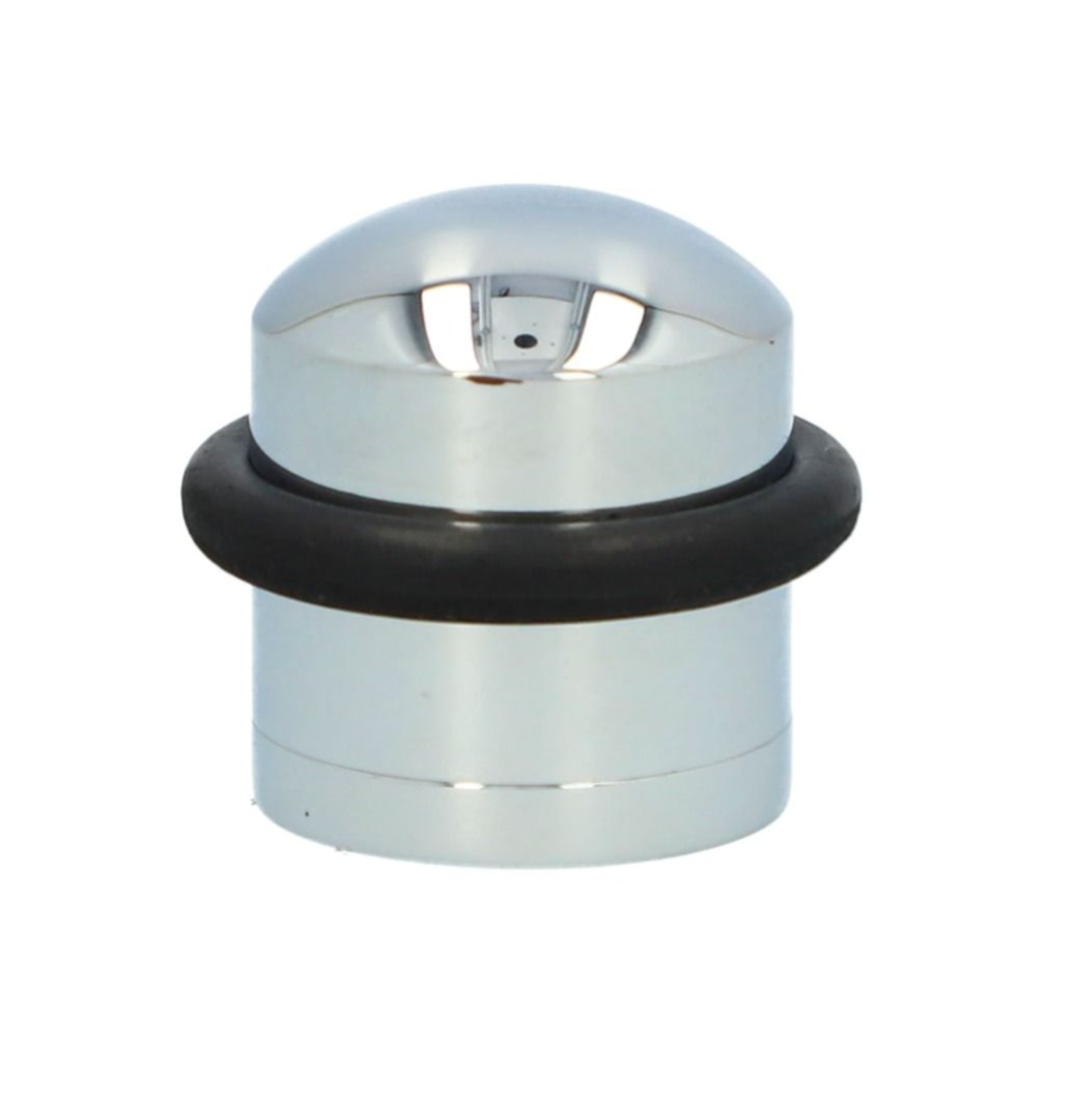 Alexander and Wilks Polished Chrome Dome Top Floor Mounted Door Stop | AW638PC