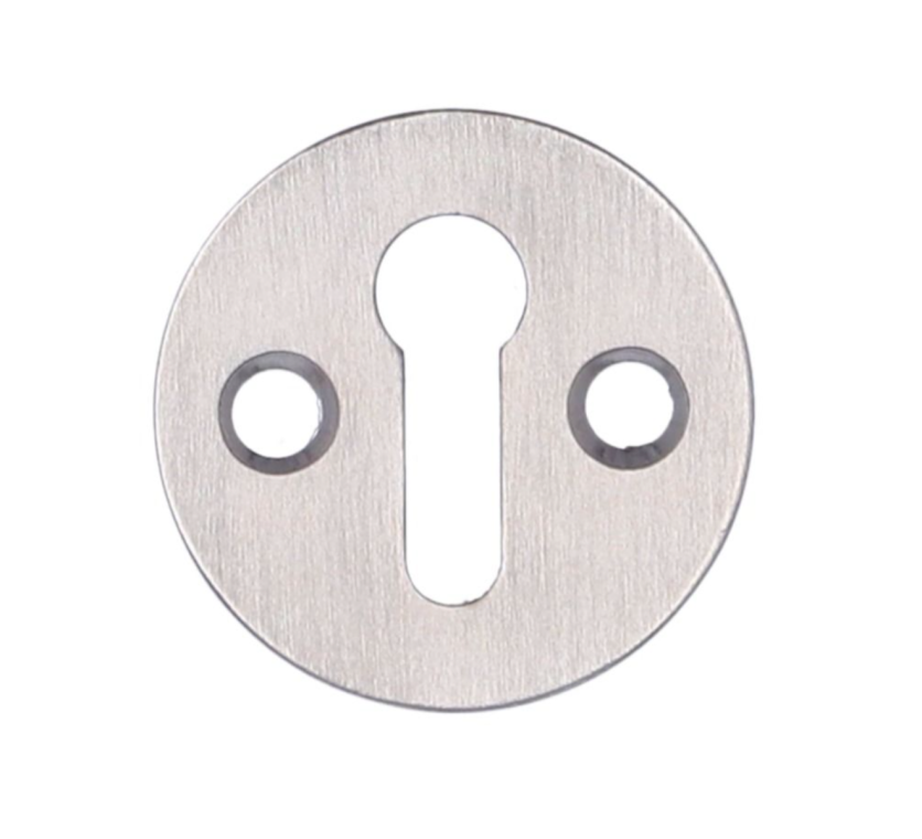 Alexander and Wilks Satin Nickel Victorian Escutcheon STD Profile | AW399SN