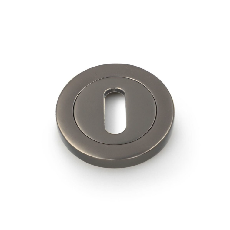 Alexander & Wilks Dark Bronze 50mm Standard Escutcheon | AW391DBZ
