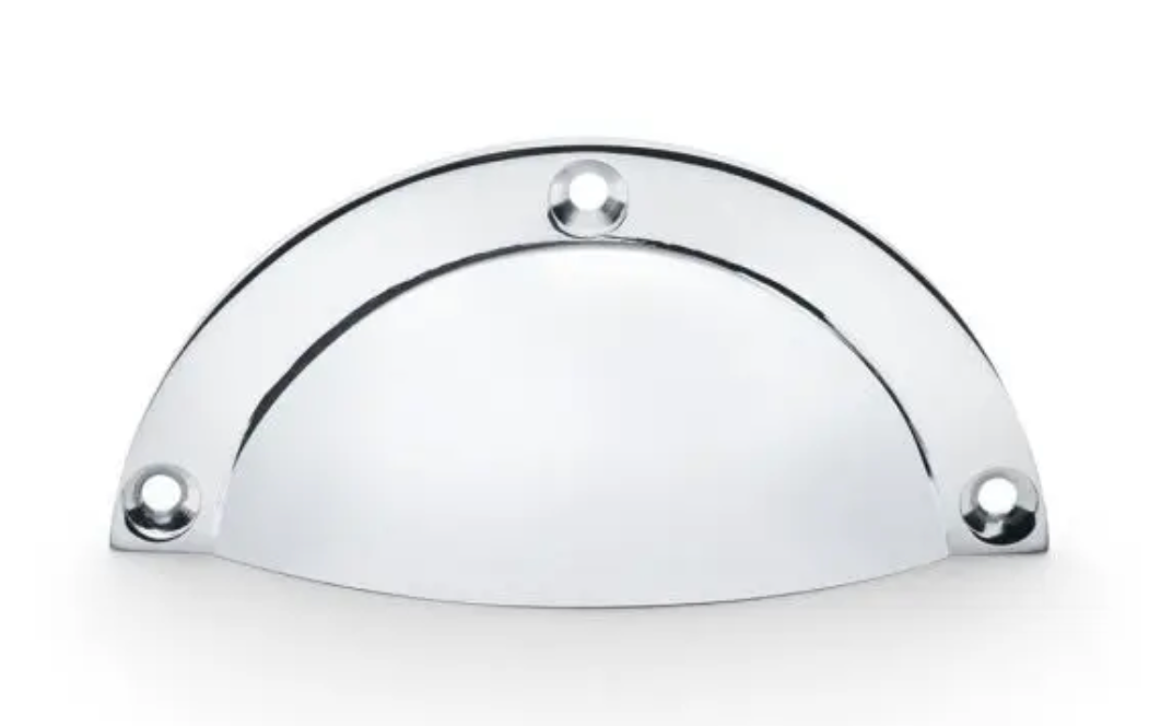 Alexander and Wilks Polished Chrome 97mm Raoul Cup Handle | AW910PC