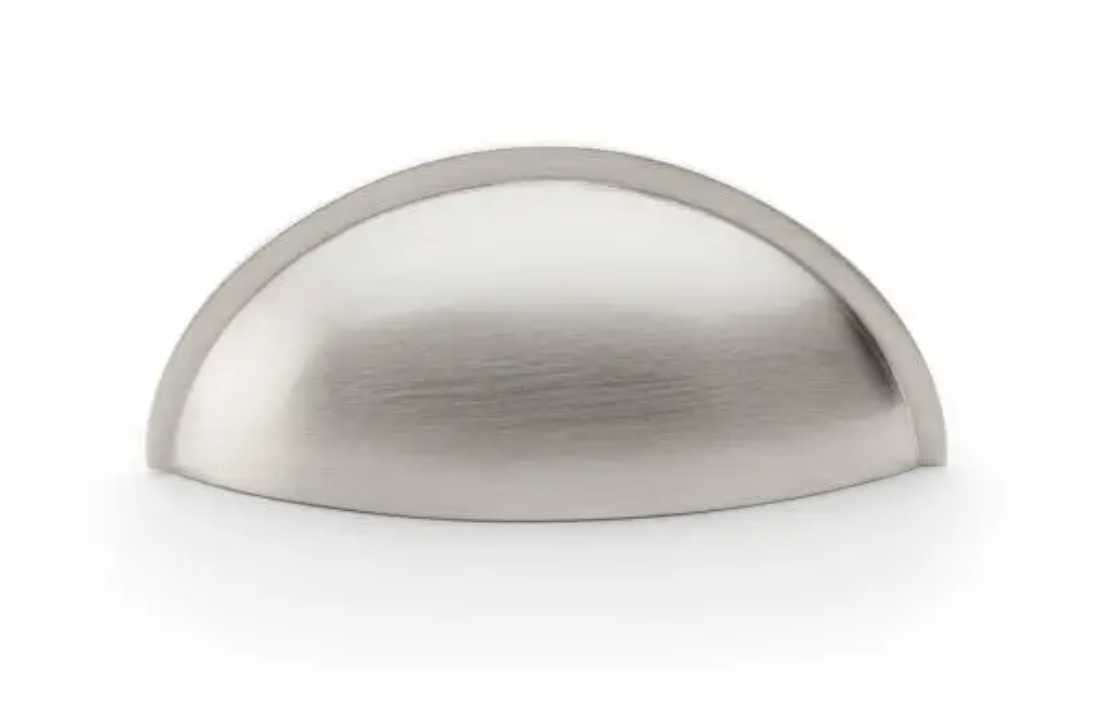 Alexander and Wilks Satin Nickel 85mm Quieslade Cup Handle | AW909SN