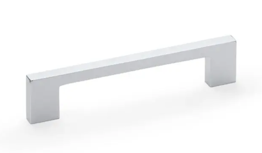 A&W Polished Chrome Marco Cupboard Pull Handle c/c 128mm | AW837-128-PC