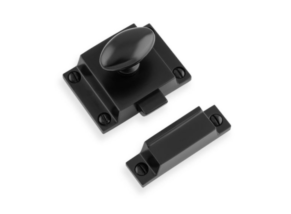 Alexander and Wilks Black Cupboard Latch | AW730BL