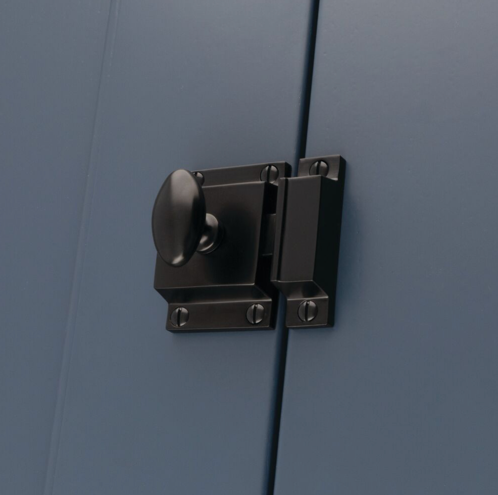 Alexander and Wilks Black Cupboard Latch | AW730BL