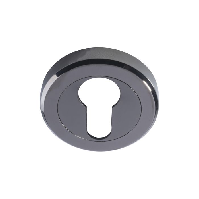 Serozetta Black Nickel 51mm Euro Profile Key Escutcheon | SZM001BN