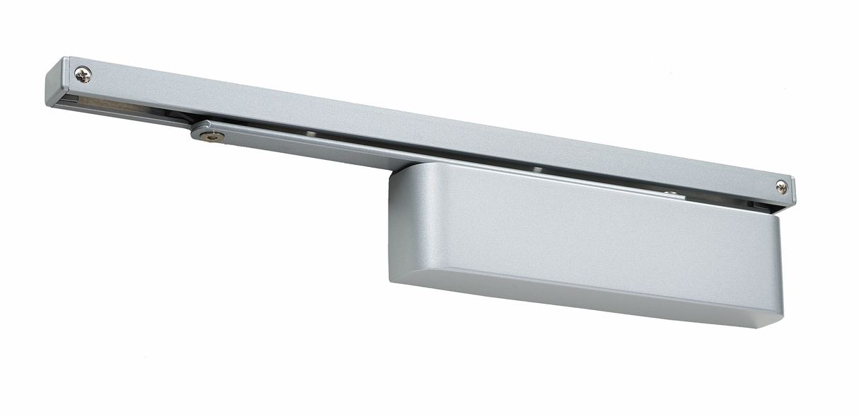 Rutland Silver Designer Slide Arm Overhead Door Closer | TS.11204 SE (11352)