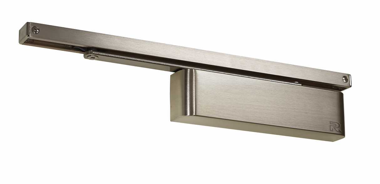 Rutland Satin Nickel Designer Slide Arm Overhead Door Closer | TS.11204 SNP (11354)