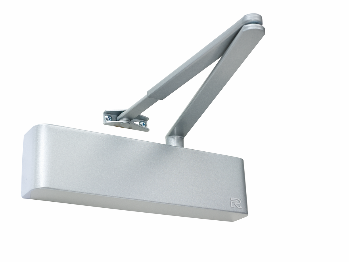 Rutland Silver Designer Overhead Door Closer | TS9205SE (11758)