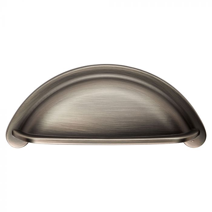 Gun Metal Cottage Cup Pull | FTD557GM