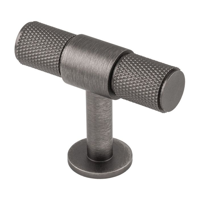 Anthracite 50mm Knurled T-Bar Knob | FTD701ANT