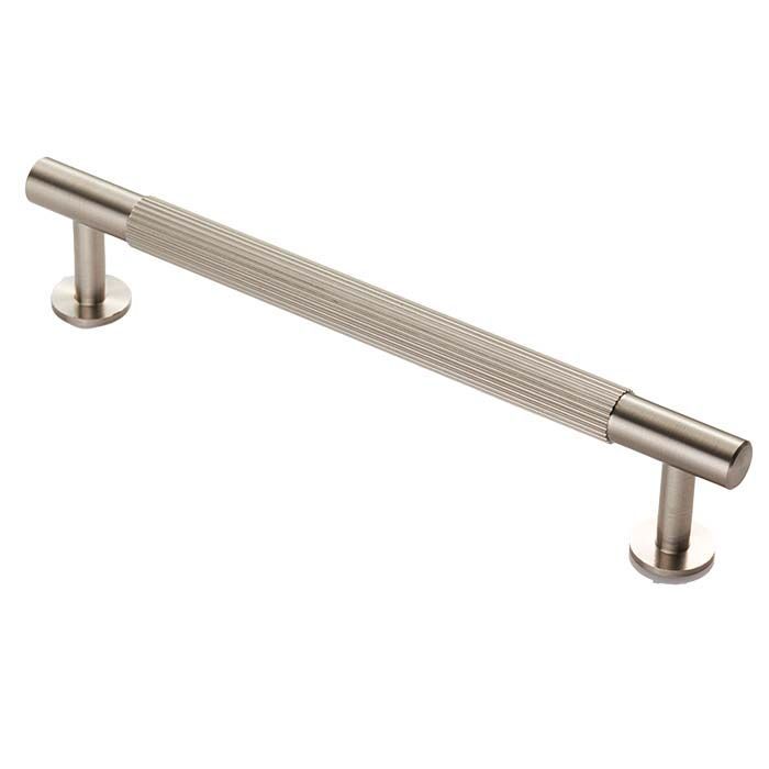 Satin Nickel 190mm Lines Pull Handle | FTD710CSN