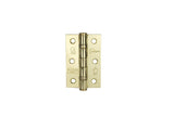 Eclipse Polished Brass 76mm (3") Grade 7 Steel BB Hinges  | 14103