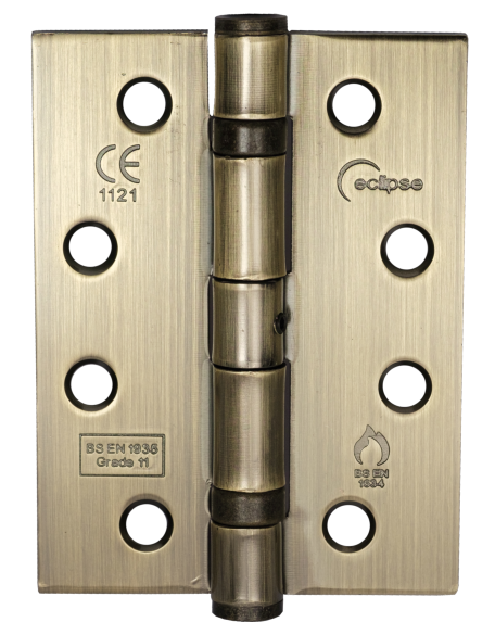 Eclipse Antique Bronze 102mm (4")  Grade 11 Steel BB Hinges  | 14110