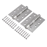 Eclipse Satin Stainless 102mm 4" Square Grade 14 BB Hinges  | 14335