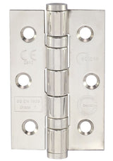 Eclipse Pair Polished Stainless Steel 76mm 3" Grade 7 BB Hinges  | 14851