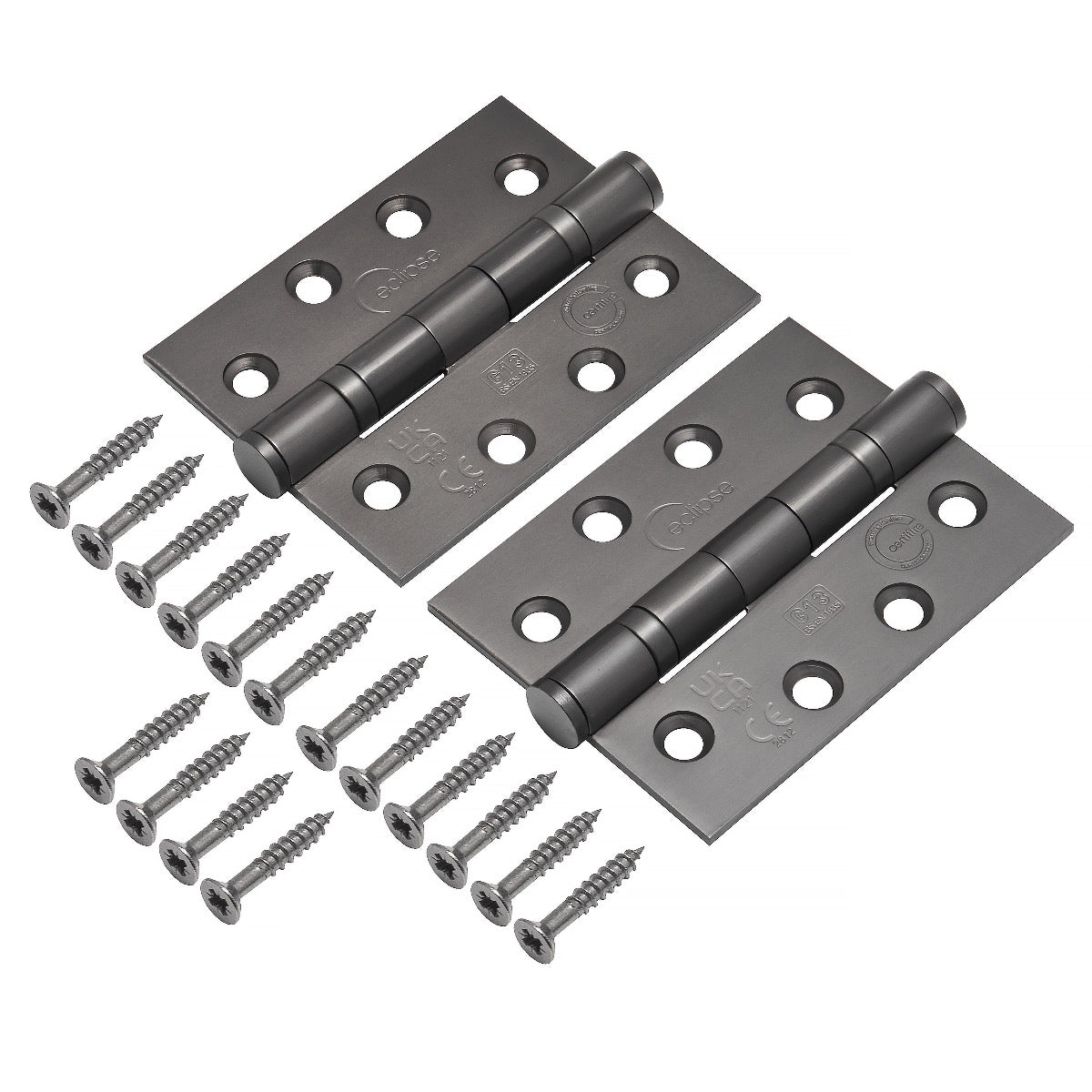 Eclipse Dark Bronze 102mm 4" Grade 13 BB Hinges  | 14854DBZ