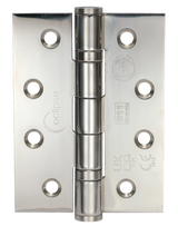Eclipse Polished Stainless 102mm (4" ) Grade 11 BB Hinges  | 14860