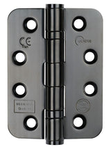 Eclipse Matt Black 102mm (4" ) Grade 13 Radius BB Hinges  | 14869BLK