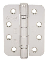 Eclipse Polished Stainless Steel 102mm Grade 13 Radius BB Hinges  | 14872