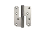 Eclipse Satin Stainless 102mm 4" Right Handed Radius Lift Off Hinges  | 14873
