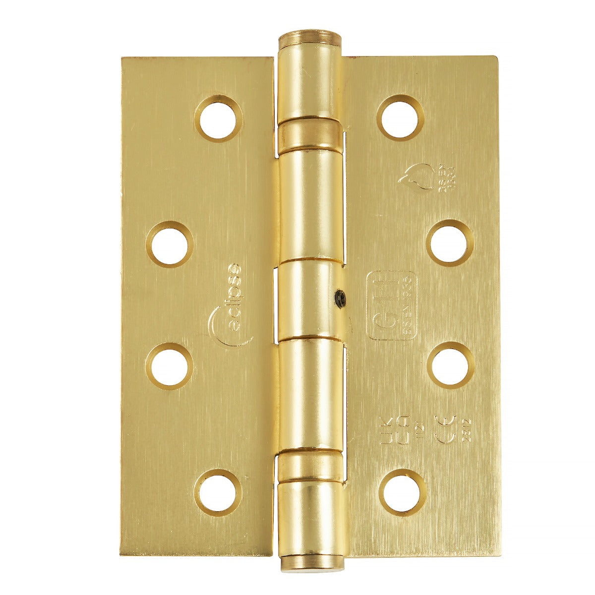 Eclipse Satin Brass 102mm (4")  Grade 11 Steel BB Hinges  | 14878