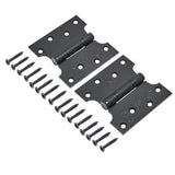 Eclipse 102x51x102mm (4") Matt Black Parliament Fire Rated Hinge | 14989BLK