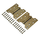 Eclipse 102x51x102mm (4") Antique Brass Parliament Fire Rated Hinge | 14989MAB