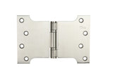 Pair Eclipse 102x102x152mm 4" Satin Stainless Parliament Hinge | 14995 SSS
