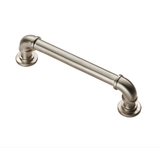 Satin Nickel 128mm Pipe Design Cabinet Pull Handle | FTD402BSN